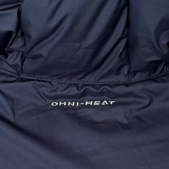 Columbia Puffer Vest Omni-Heat Hooded Floral Print Lightweight XS - Picture 3 of 4